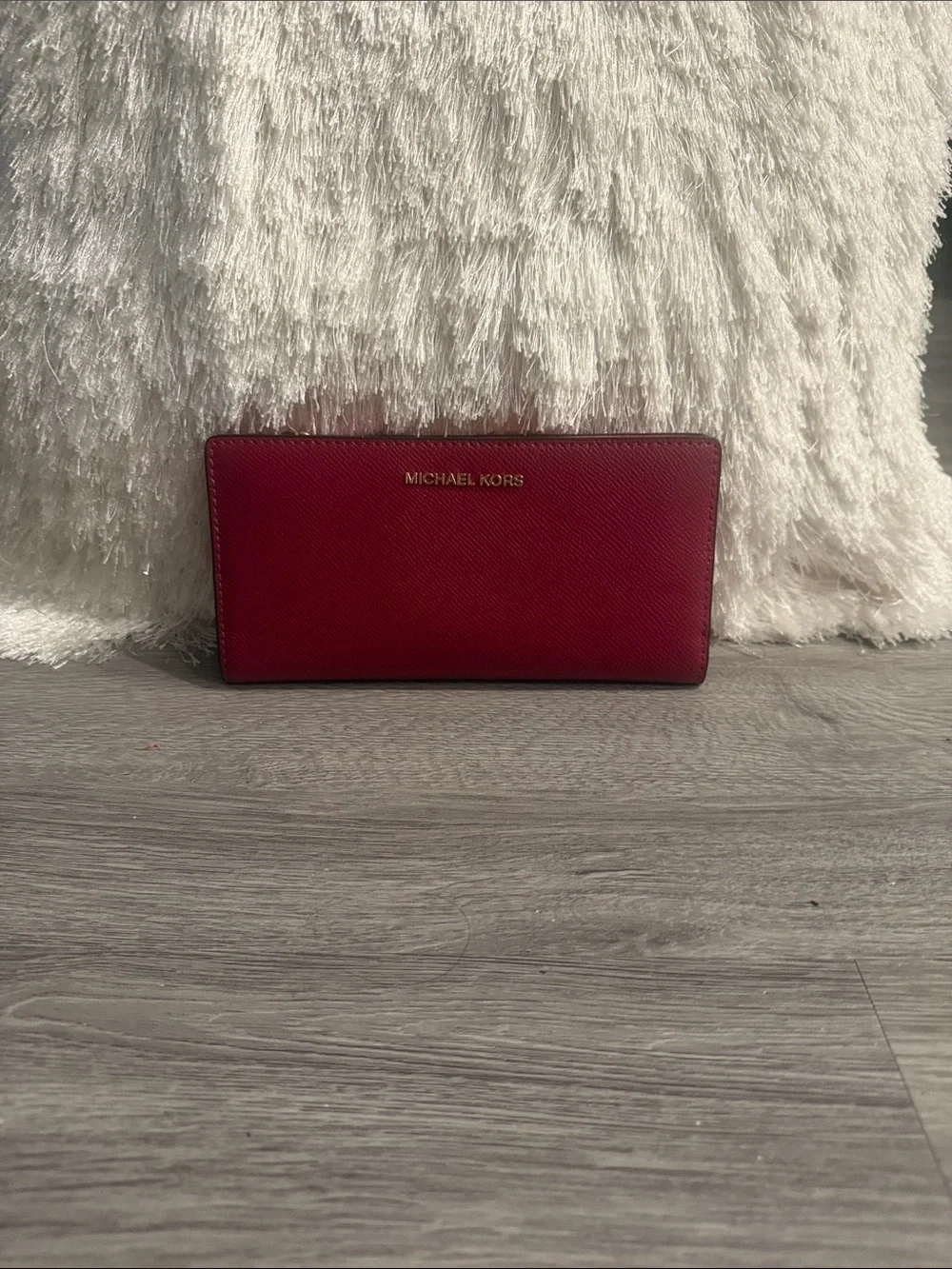 Michael Kors Zip-Around Leather Wallet